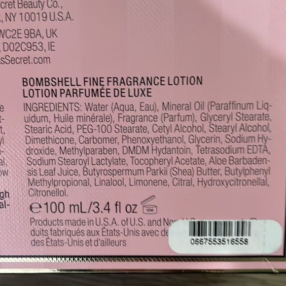 NIB Victoria's Secret BOMBSHELL Fragrance Lotion 3.4 floz - Picture 4 of 4